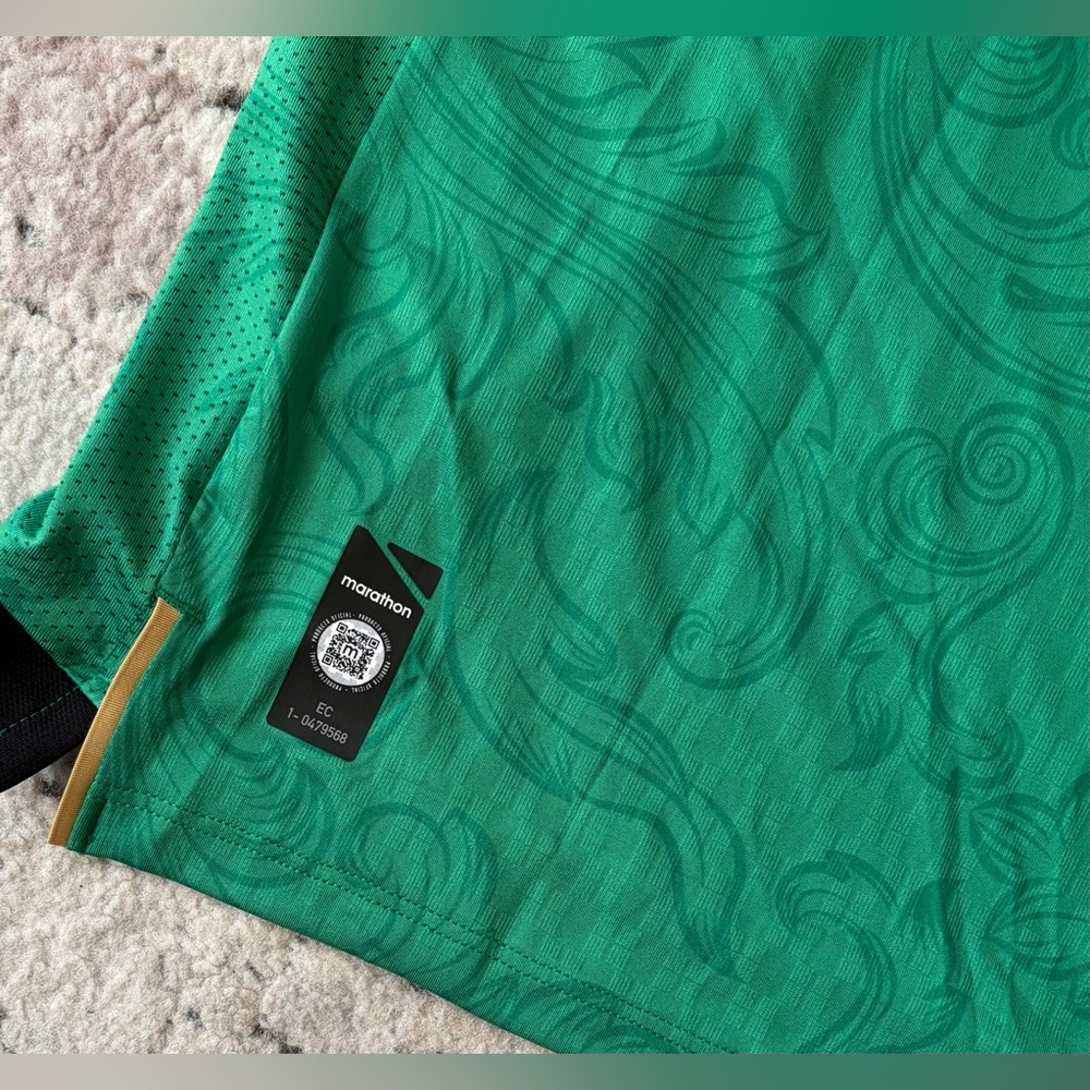 Marathon Authentic Ecuador 100 Years Edition Centenario Green Jersey Men’s Sz: M - Picture 4 of 7